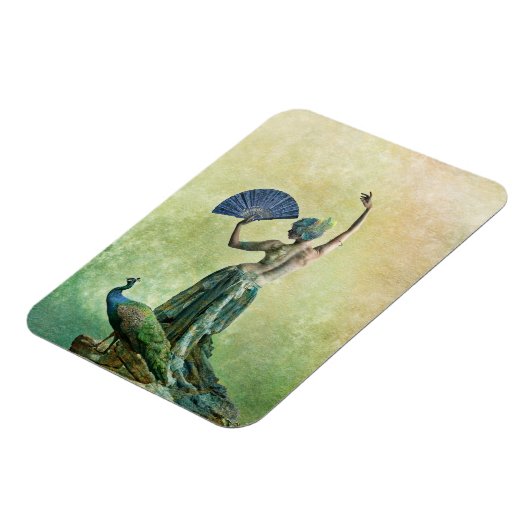 Peacock Dancer Magnet (Linke Seite)