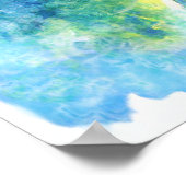 Peacock Dancer Poster (Ecke)