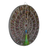 Peacock Dartscheibe (Vorderseite Links)