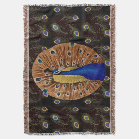 Peacock Decke (Vorderseite Vertikal)