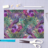 Peacock Decoupage Ephemere Tissue Paper Seidenpapier (Handwerk)