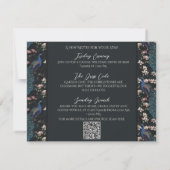 Peacock Destination Wedding Welcome & Program (Rückseite)