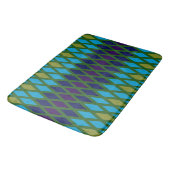 Peacock Diamond Badematte (Schrägansicht)