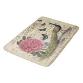 Peacock Dreams Badematte (Schrägansicht)