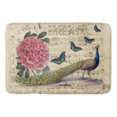 Peacock Dreams Badematte (Vorderseite)