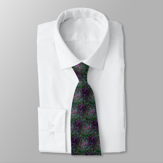 Peacock Dreams Neck Tie Krawatte (Gebunden)