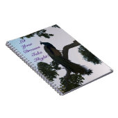 Peacock Dreams Notebook Notizblock (Rechte Seite)