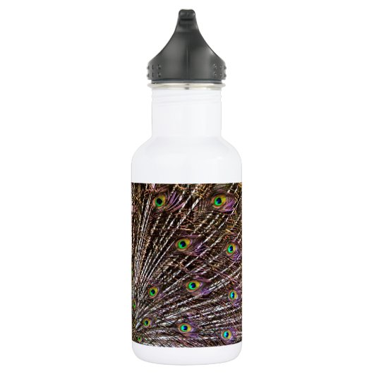 Peacock Edelstahlflasche (Rechts)