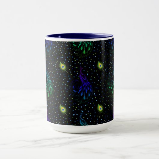 Peacock Elegance Tasse (Zentrum)