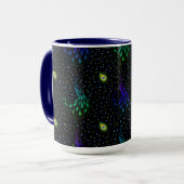 Peacock Elegance Tasse (Vorderseite Links)