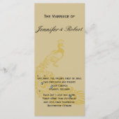 Peacock Elegante mit einem Art-Déco-Flair-Programm Programm (Vorderseite)