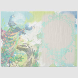 Peacock Ephemera 3 Seidenpapier