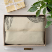 Peacock Ephemera Decoupage Seidenpapier (Geschenk)