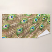 PEACOCK EXTRAVAGANT FEATHERS #2 BADEHANDTUCH (Badehandtuch)