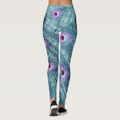 PEACOCK EXTRAVAGANTE FEATHERS 2 LEGGINGS (Rückseite)
