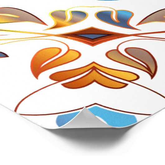 Peacock Faith ist Poster (Ecke)