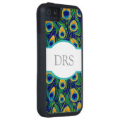 Peacock Feather Animal Print Case-Mate iPhone Hülle (Rückseite/rechts)