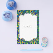 Peacock Feather Animal Print Flyer (Einzeln)