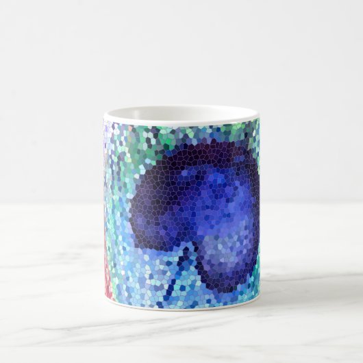 Peacock Feather Art Classic Tasse (Mittel)