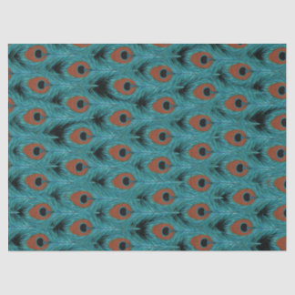 Peacock Feather Art Peacocks Kunstwerk Seidenpapier