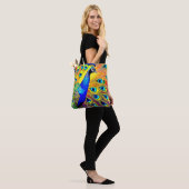 Peacock Feather Art Tasche (Am Model)