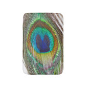 Peacock Feather Badematte (Vorderseite Vertikal)
