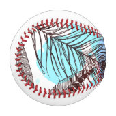 Peacock Feather Baseball (Vorderseite Links)