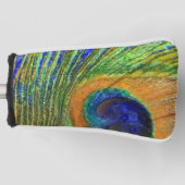 Peacock Feather Bold Art Golf Headcover (Vorderseite)