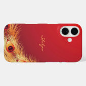 Peacock Feather Case-Mate iPhone Hülle (Rückseite (Horizontal))