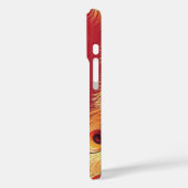 Peacock Feather Case-Mate iPhone Hülle (Rückseite / Links)