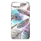 Peacock Feather Case-Mate iPhone Hülle (Rückseite)
