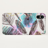 Peacock Feather Case-Mate iPhone Hülle (Rückseite (Horizontal))