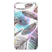 Peacock Feather Case-Mate iPhone Hülle (Rückseite)