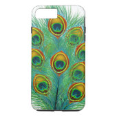 Peacock Feather Case-Mate iPhone Hülle (Rückseite)