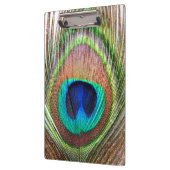 Peacock Feather Clipboard Klemmbrett (Links)