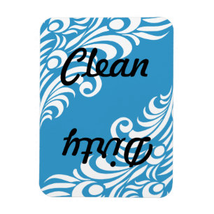 Peacock Feather Dishwasher Magnet
