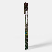 Peacock Feather Display Case-Mate iPhone Hülle (Rückseite / Links)