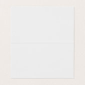 Peacock Feather | Elegante Theme Business Card Visitenkarten (Innenseite Aufgefaltet)