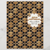 Peacock & Feather Elegantes Matching Wedding Progr (Vorderseite)