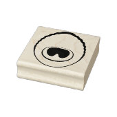 Peacock Feather Eye /2 Briefmarke Gummistempel (Stempel)