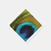 Peacock Feather Eye Serviette (Ecke)