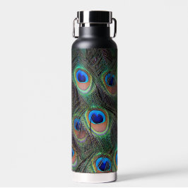 Peacock Feather Eyespot Pattern Trinkflasche