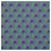 Peacock Feather Fabric - Green Violet Lila Black Stoff (Muster)