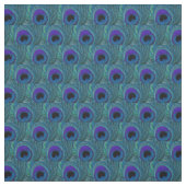 Peacock Feather Fabric Lila Periwinkle Blue Aqua Stoff (Muster)