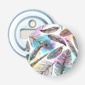 Peacock Feather Flaschenöffner (Vorderseite)