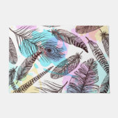 Peacock Feather Fußmatte (Vorderseite)