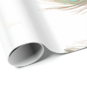 Peacock Feather Geschenkpapier (Rolleneckpunkt)