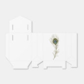 Peacock Feather Geschenkschachtel (Ungefaltet)
