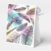 Peacock Feather Geschenkschachtel (Rückseite)