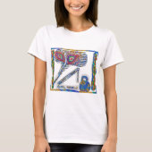 Peacock Feather: Gopal Krishna T-Shirt (Vorderseite)